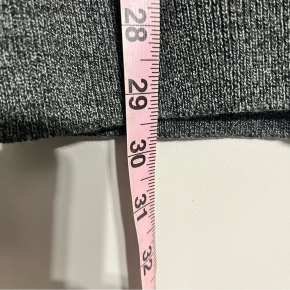 Nordstrom Men's Shop Sweater Men's Large Gray Lightweight Merino Wool - Picture 5 of 6